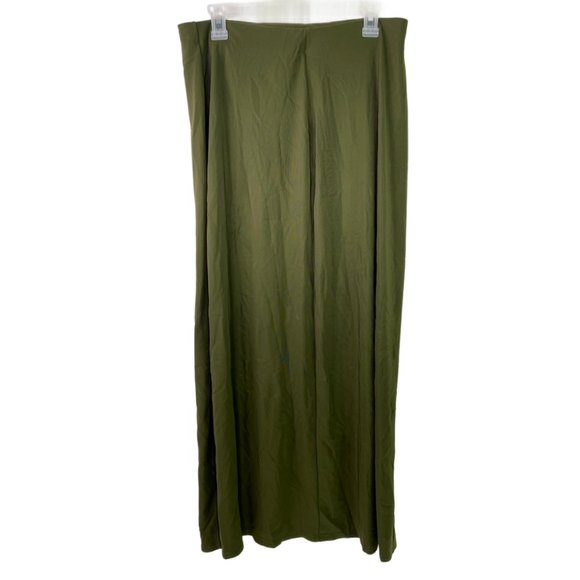 Green Maxi Skirt Size:1X - Picture 3 of 3